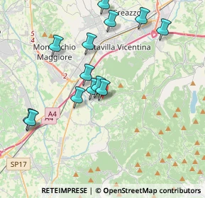 Mappa Via Fogazzaro, 36040 Brendola VI, Italia (3.86615)