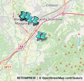 Mappa Via Fogazzaro, 36040 Brendola VI, Italia (3.76412)