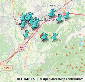 Mappa Via Fogazzaro, 36040 Brendola VI, Italia (3.4775)