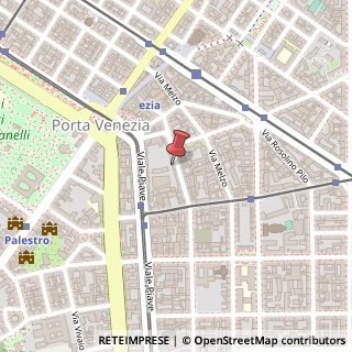 Mappa Via Giuseppe Sirtori, 15, 20129 Milano, Milano (Lombardia)
