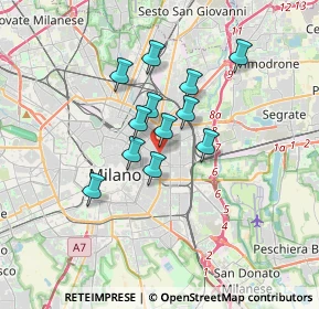 Mappa SP ex Strada Statale, 20129 Milano MI, Italia (2.51667)