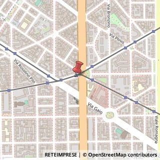 Mappa Via degli Scipioni, 6, 20129 Milano, Milano (Lombardia)