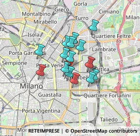 Mappa SP ex Strada Statale, 20129 Milano MI, Italia (1.11125)