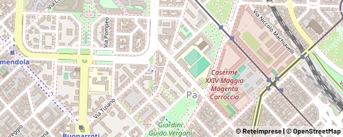Mappa Milano