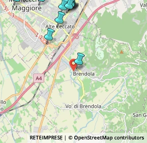 Mappa Brendola, 36040 Brendola VI, Italia (3.06538)