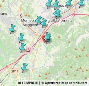 Mappa Brendola, 36040 Brendola VI, Italia (4.64214)
