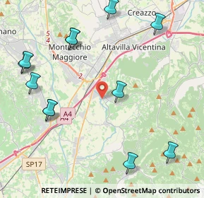 Mappa Brendola, 36040 Brendola VI, Italia (5.22333)