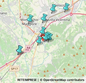 Mappa Brendola, 36040 Brendola VI, Italia (3.04)