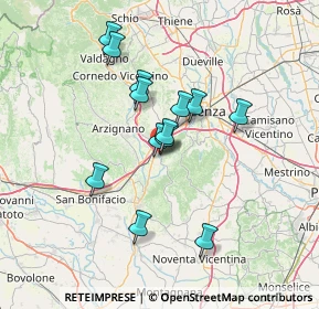 Mappa Brendola, 36040 Brendola VI, Italia (11.45769)
