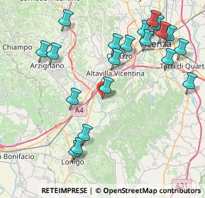 Mappa SP 12, 36040 Brendola VI, Italia (9.4295)