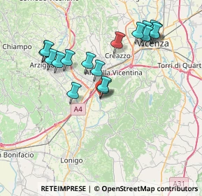 Mappa SP 12, 36040 Brendola VI, Italia (7.52765)