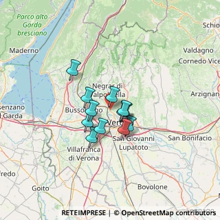Mappa Lung'Adige Attiraglio, 37124 Verona VR, Italia (8.44917)
