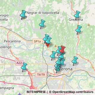 Mappa Via Caovilla, 37124 Verona VR, Italia (4.22765)