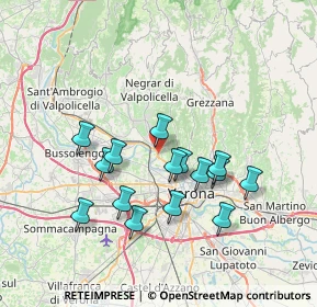 Mappa Via Caovilla, 37124 Verona VR, Italia (6.594)