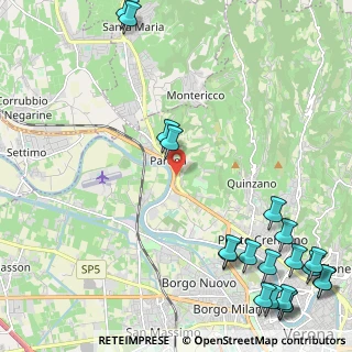 Mappa Lung'Adige Attiraglio, 37124 Verona VR, Italia (3.407)