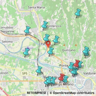 Mappa Lung'Adige Attiraglio, 37124 Verona VR, Italia (2.7215)