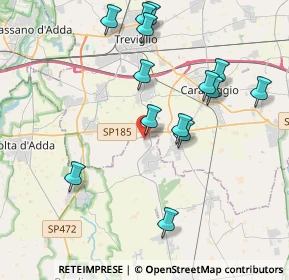 Mappa Via Ferri, 26020 Vailate CR, Italia (4.10286)