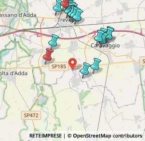 Mappa Via Ferri, 26020 Vailate CR, Italia (4.626)