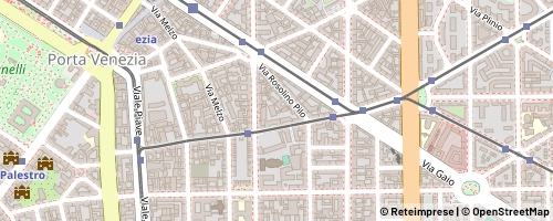Mappa Milano
