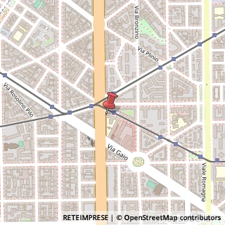 Mappa Piazza Graziadio Isaia Ascoli, 2, 20129 Milano, Milano (Lombardia)