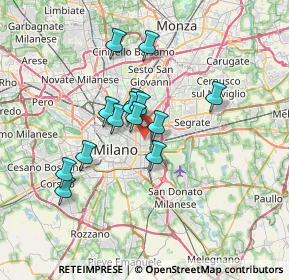 Mappa , 20133 Milano MI, Italia (5.44929)