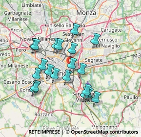 Mappa , 20133 Milano MI, Italia (6.5315)