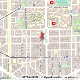 Mappa Via Moretto da Brescia, 27, 20133 Milano, Milano (Lombardia)