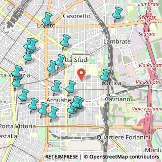 Mappa , 20133 Milano MI, Italia (1.2495)