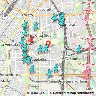 Mappa , 20133 Milano MI, Italia (1.1195)