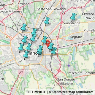 Mappa , 20133 Milano MI, Italia (3.40357)