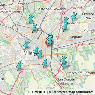 Mappa , 20133 Milano MI, Italia (3.48813)