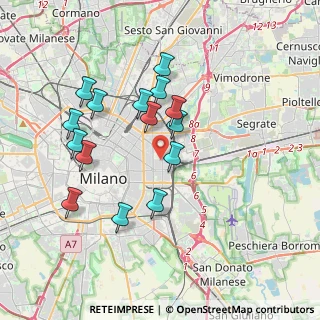 Mappa , 20133 Milano MI, Italia (3.47467)