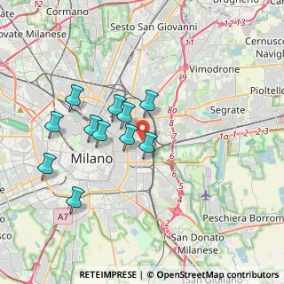 Mappa , 20133 Milano MI, Italia (3.30545)