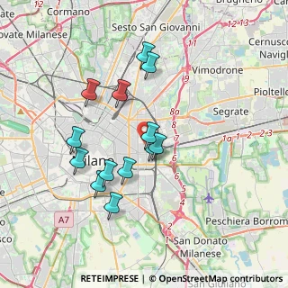 Mappa , 20133 Milano MI, Italia (3.27385)