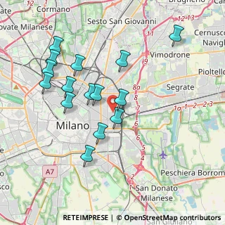 Mappa , 20133 Milano MI, Italia (3.79733)