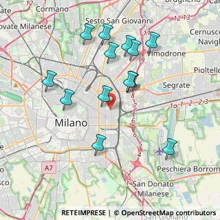 Mappa , 20133 Milano MI, Italia (3.89231)