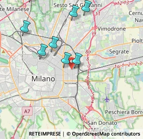 Mappa , 20133 Milano MI, Italia (5.38182)