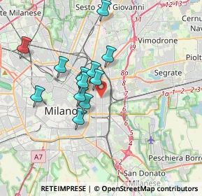 Mappa , 20133 Milano MI, Italia (3.03917)