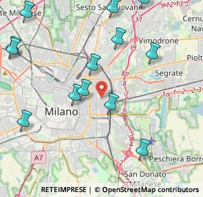 Mappa , 20133 Milano MI, Italia (5.30643)