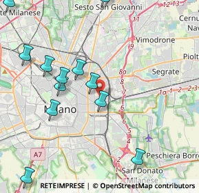 Mappa , 20133 Milano MI, Italia (5.46714)