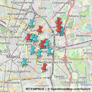 Mappa , 20133 Milano MI, Italia (1.52059)