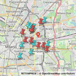 Mappa , 20133 Milano MI, Italia (1.57474)