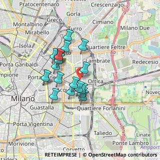 Mappa , 20133 Milano MI, Italia (1.3915)