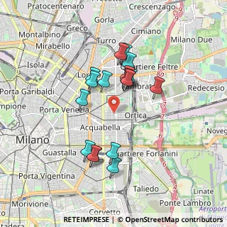 Mappa , 20133 Milano MI, Italia (1.55176)