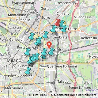 Mappa , 20133 Milano MI, Italia (1.69333)