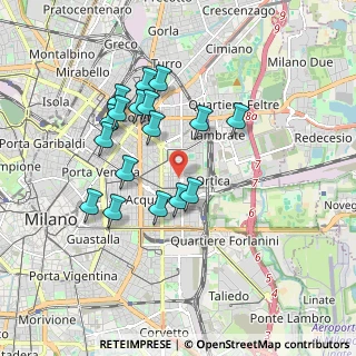 Mappa , 20133 Milano MI, Italia (1.64235)