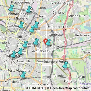 Mappa , 20133 Milano MI, Italia (2.54333)