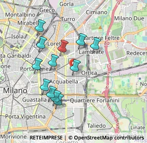 Mappa , 20133 Milano MI, Italia (1.69417)
