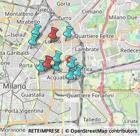 Mappa , 20133 Milano MI, Italia (1.39846)