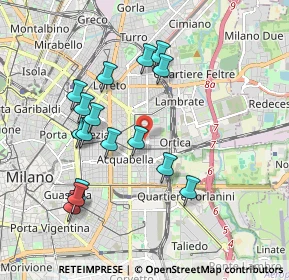 Mappa , 20133 Milano MI, Italia (1.83313)